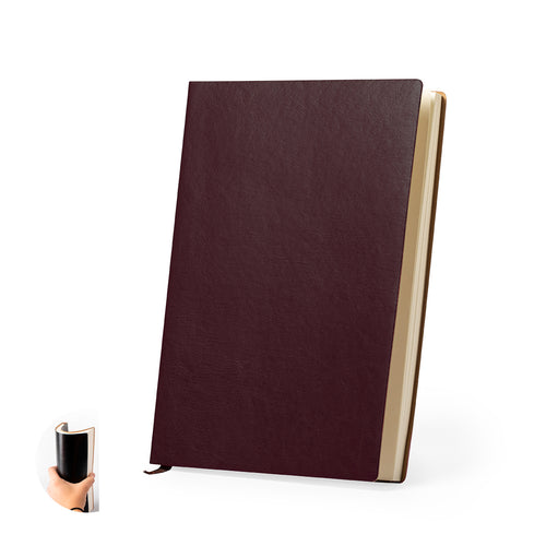 Notepad with soft PU covers and flexible finishing - Paldon Personalised