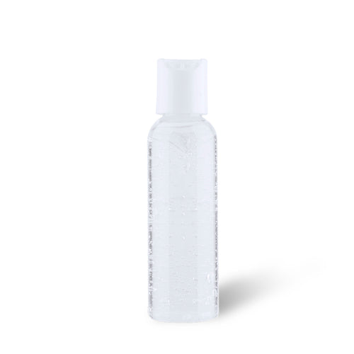Hydroalcoholic gel for hygiene and skin cleaning in a 60 ml, refillable bottle, with dispenser and safety cap - Rokal Personalised
