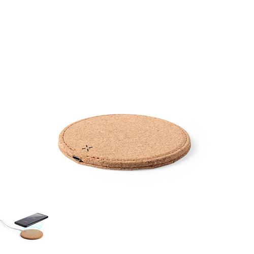 Nature line wireless charger of round design - Kibox Personalised
