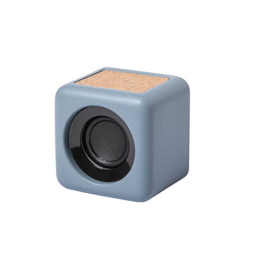 Bluetooth® speaker of nature line in combination of natural cork and limestone cement, a conglomerate formed by the mixture of natural materials, mainly ground limestone and water, obtaining a material of great...
