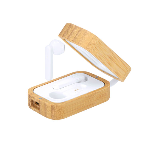 Nature line earphones, with Bluetooth® 5 - Tresan Personalised