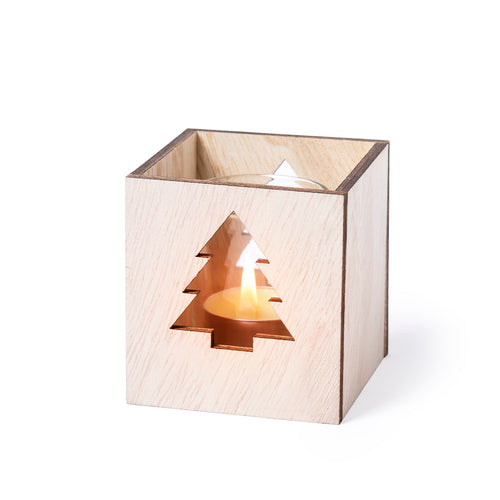 Nature line, vanilla scented christmas candle - Keylax Personalised