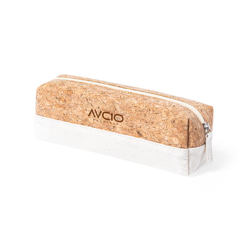 Nature line case in combination of natural cork and crude cotton - Reiton Personalised