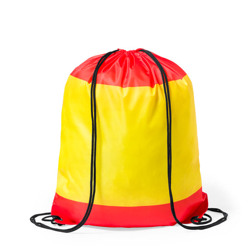 Drawstring backpack made of soft 210D polyester i Spain design - Stiff Personalised