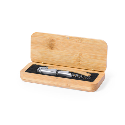 Nature corkscrew with bottle opener and capsule cutter - Flomek Personalised