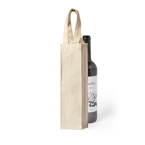 Canvas bag 220g/m2 for 75cl bottles of wine - Yaiza Personalised