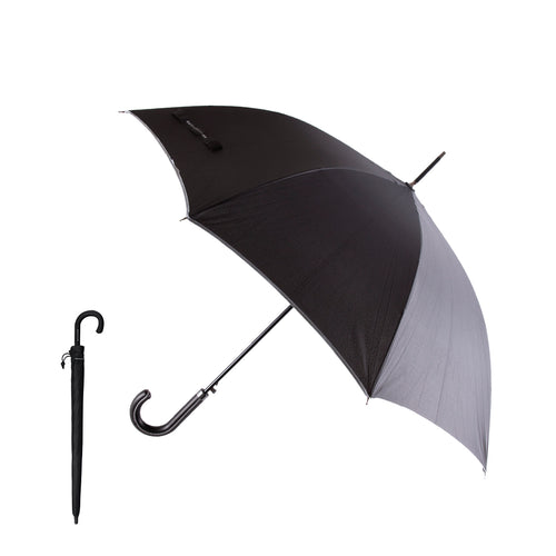 Umbrella by Antonio Miró with 8 panels, in an elegant black color design - Campbell Personalised