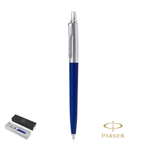 Parker Jotter Recycled ball pen, with retro finish and made in a combination of stainless steel and resistant RABS (recycled ABS) Personalised
