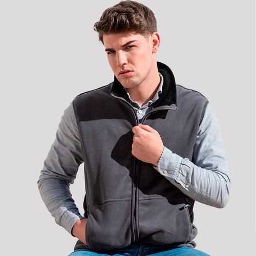 Gilet Forest Personalizzato - Gilet in caldo e morbido pile da 280 g/m2 con trattamento anti-pilling