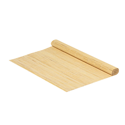 Folding table mat of rectangular design in bamboo wood - Jakarta Personalised