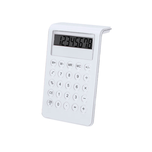 8-digit calculator in an original bicolor design and soft transparent keys - Myd Personalised