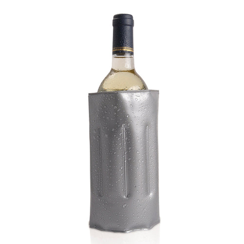 Bottle cooler made in durable PVC, with adjustable velcro closure - Nuisant Personalised