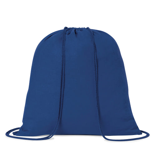 Drawstring backpack in cotton fabric with a soft finish - Bass Personalised