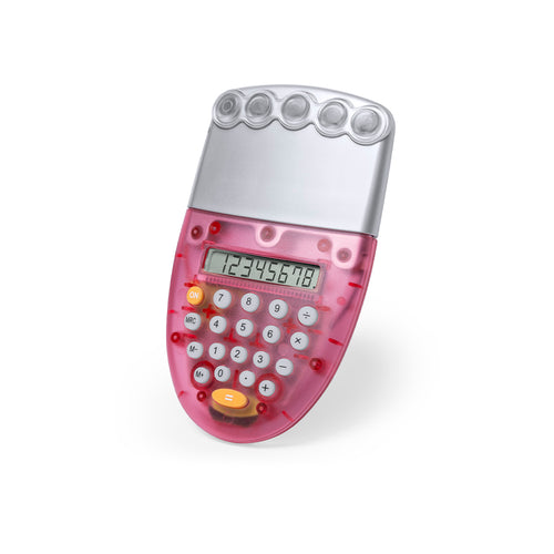 8-digit ecological calculator in an original bicolor design and water powered - Ozone Personalised