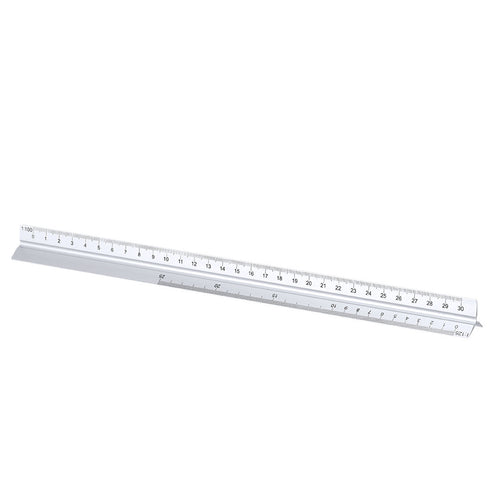 30cm triangular design aluminum scale meter - Thirty Personalised